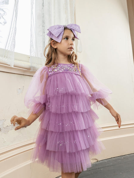 Lady Violet Purple Tulle Dress