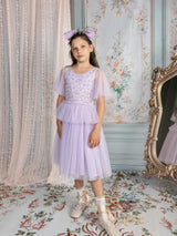 Orchid Radiance Tutu Dress