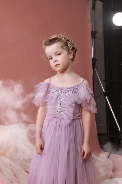 アンティーク雑貨 Vintage tutu dress with original rose . Vintage Flower Tutu Dress