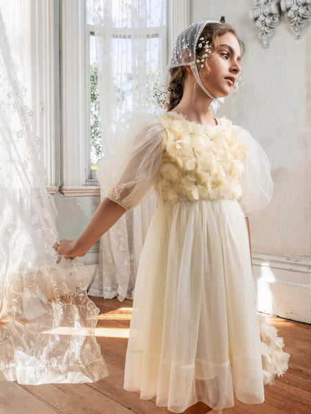 Camellia Yellow Tulle Dress | Tutu du Monde – Tutu Du Monde US