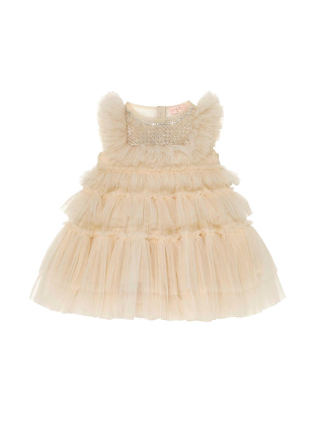 BABYRETURN BIB TOP WING TUTU ベージュ Bébé Bright Star Tutu Dress – Tutu Du Monde US