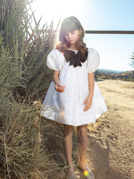 dolly knot mini dress Tutu Du Monde Milk Dolly Dress 3-4 / Milk