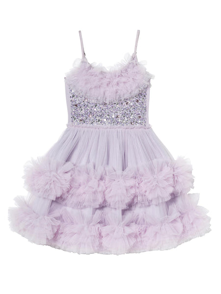 Tutu du Monde Girl's Celestial Shine Tutu Dress, Size 2-11, Pastel Lilac, 3-4y, Toddler Girls Apparel Dresses