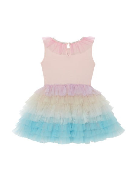 Bébé Rainbow Reverie Tulle Dress Rainbow Mix / 6-12 Months / Shell: (Net Fabric 100% Nylon) Lining: (Woven Fabric 100% cotton) Exclusive of decoration