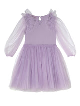 Violet Velvet Tutu Dress