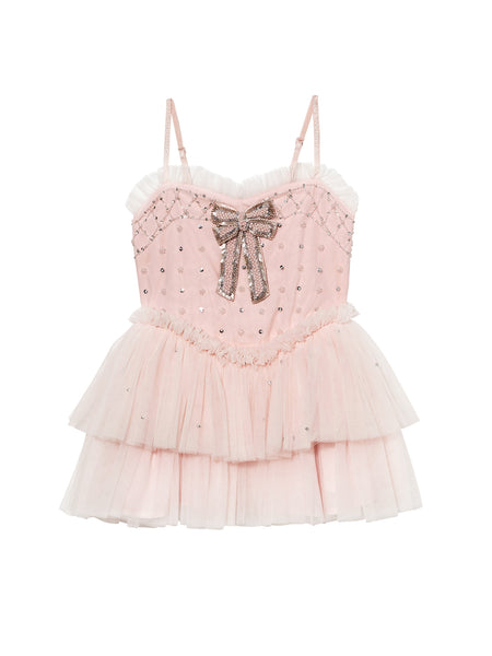 トップス Ballerina fairy tulle peplum tops pink Ballerina fairy tulle peplum tops pink