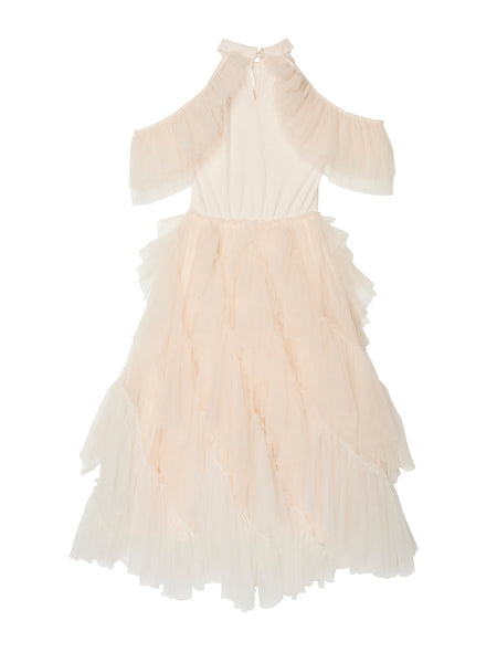 Nebula Tutu Dress Mother Of Pearl / 14 Years / Shell: (Knitted Fabric 100% Cotton, Net Fabric 100% Nylon) Lining: (Woven Fabric 100% cotton) Exclusive Nebula Tutu Dress Mother Of Pearl / 14 Years / Shell: (Knitted Fabric 100% Cotton, Net Fabric 100% Nylon) Lining: (Woven Fabric 100% cotton) Exclusive