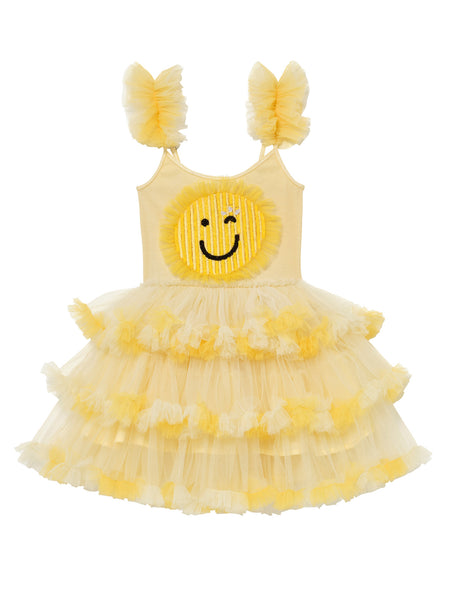 Tutu Du Monde Girls Sunshine Smiley Tulle Dress Girls Kids 4-5 year Yellow Cotton By Childrensalon Tutu Du Monde Girls Sunshine Smiley Tulle Dress Girls Kids 4-5 year Yellow Cotton By Childrensalon