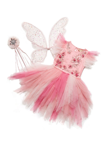 Pink Fairy Tutu Dress Fairy Tutu Dress With Wings-pink Tutu 