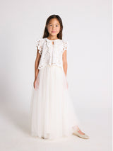 White Classic Skirt & La Croisette Top Two Piece Set | Value $225