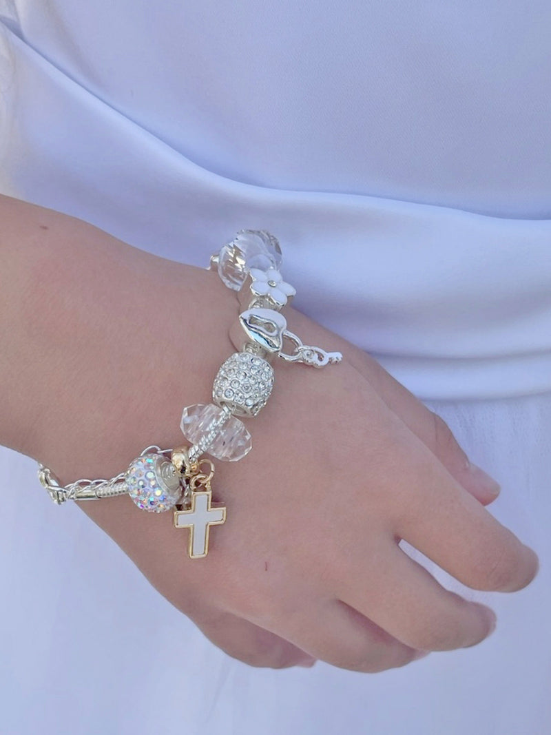 Cross Charm Bracelet – Tutu Du Monde US