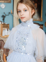 Flutter Cape Tutu Dress