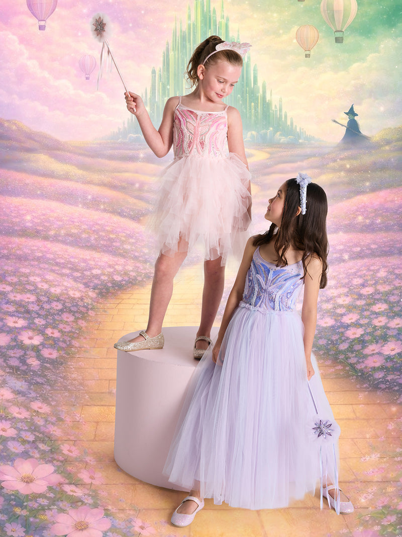 green emerald velvet dress Sweet Wink Toddler Girls Lilac Star and Moon Halloween Short Sleeve Tutu Dress