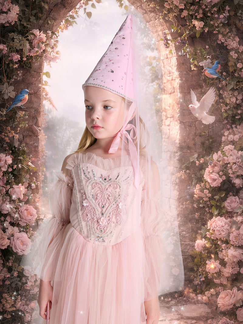 Princess Rose Pink Tutu Dress | Tutu Du Monde Porcelain Pink / 2-3 Years / 60% Nylon Knit 40% Cotton Knit Princess Rose Pink Tutu Dress | Tutu Du Monde Porcelain Pink / 2-3 Years / 60% Nylon Knit 40% Cotton Knit
