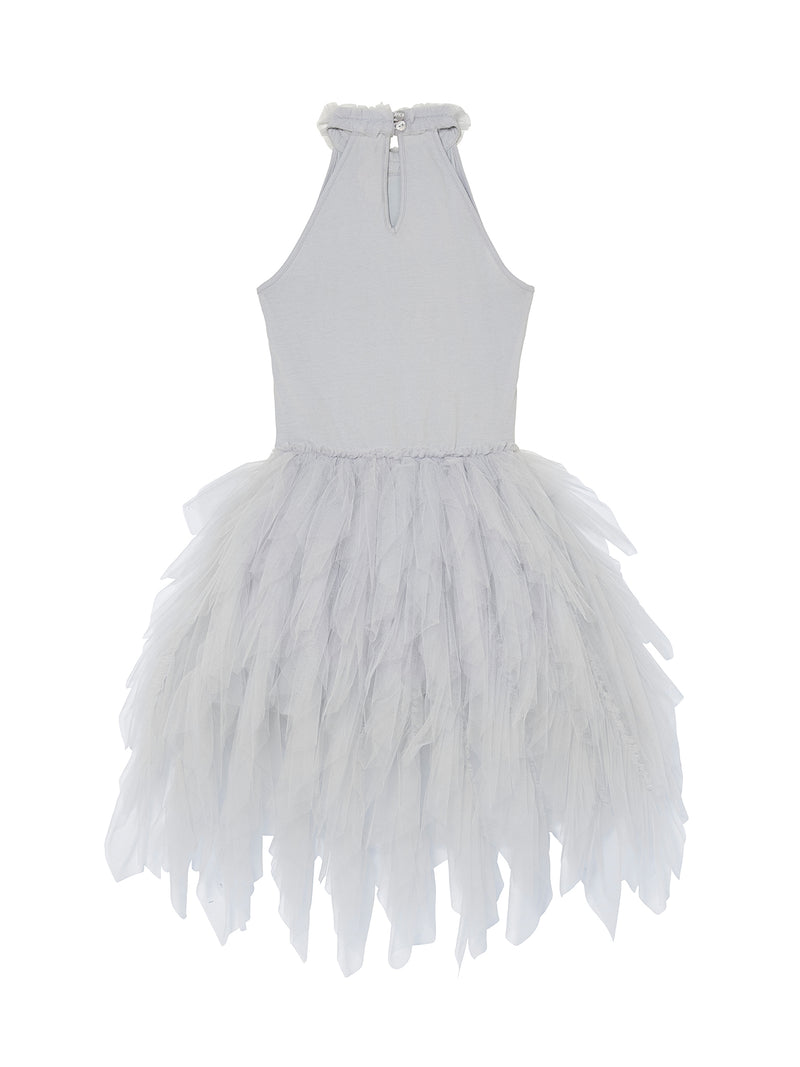 light grey tutu dress Claudia Puffy Party Tutu Dress 4-5 Years / Light Grey