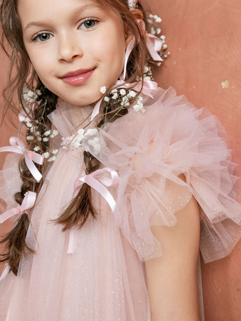 Tutu du Monde-Girls Pink Embellished Tulle Dress Tutu du Monde-Girls Pink Embellished Tulle Dress