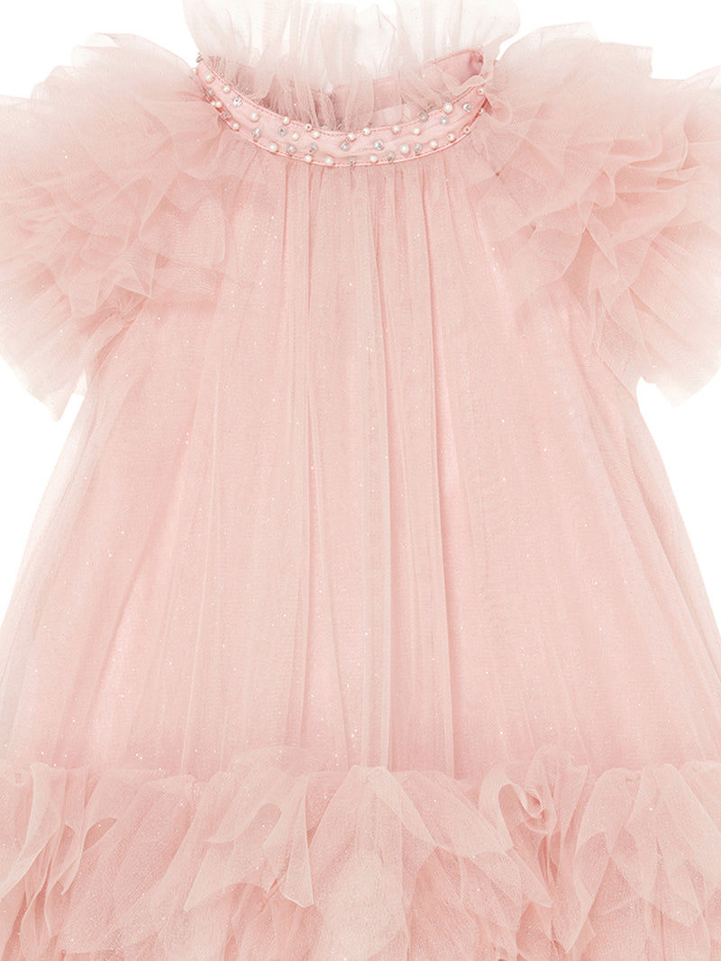 Abu Dhabi Glitter Tulle Dress