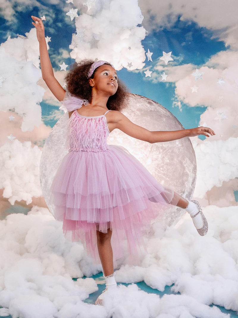 Princess Whispers Tutu Dress Orchid Bloom Mix / 8-9 Years / Shell: (Knitted Fabric 100% Cotton, Net Fabric 100% Nylon) Lining: (Woven Fabric 100% Princess Whispers Tutu Dress Orchid Bloom Mix / 8-9 Years / Shell: (Knitted Fabric 100% Cotton, Net Fabric 100% Nylon) Lining: (Woven Fabric 100%