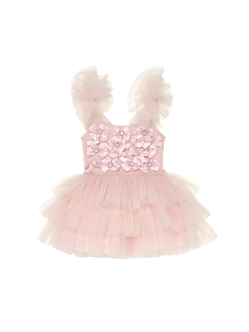 chiffon tutu dress Denim Chiffon and Lace Ivory White Champagne Flower Girl Tutu Dress, Chiffon and Lace, Wedding, 2T, 3T, 4T, 5, 6, 7, 8, 9, 10