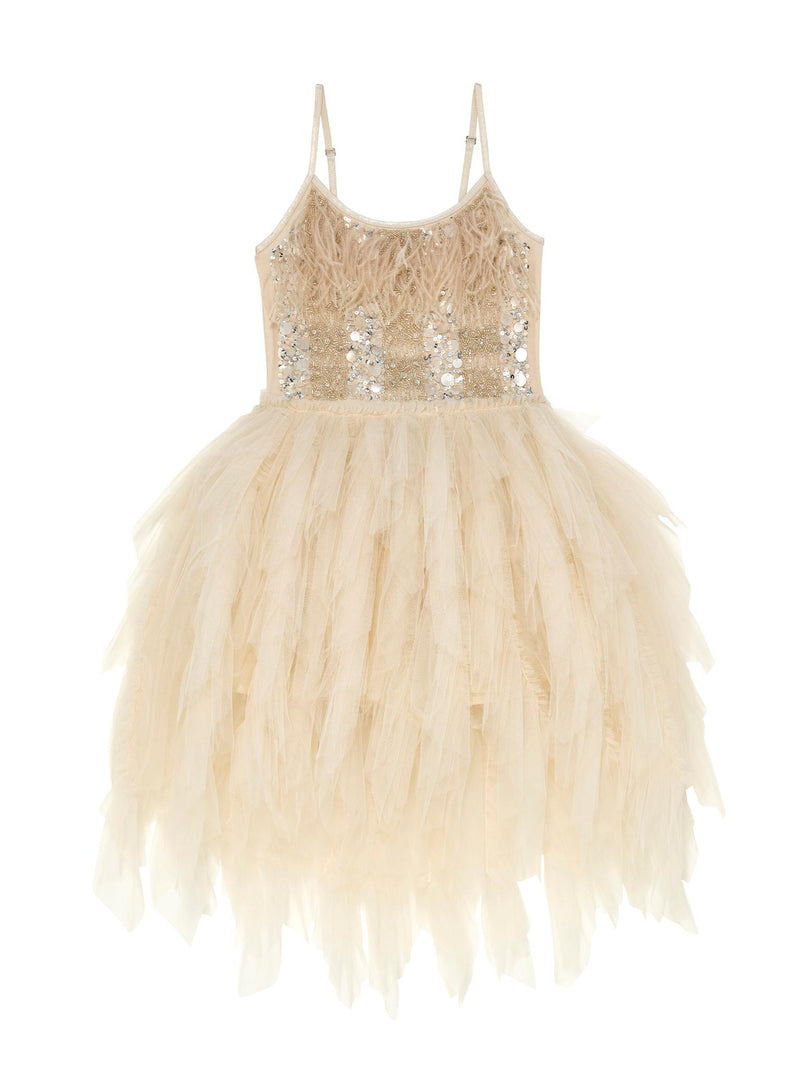 Gold Radiance Tutu Dress Linen / 3-4 Years / Shell: (Knitted Fabric 100% Cotton, Net Fabric 100% Nylon) Lining: (Woven Fabric 100% Cotton) exclusive Gold Radiance Tutu Dress Linen / 3-4 Years / Shell: (Knitted Fabric 100% Cotton, Net Fabric 100% Nylon) Lining: (Woven Fabric 100% Cotton) exclusive