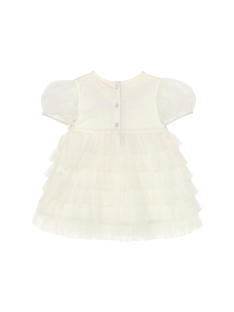 Bébé Rosy Ribbons Tulle Dress