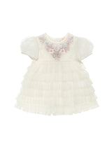 Bébé Rosy Ribbons Tulle Dress