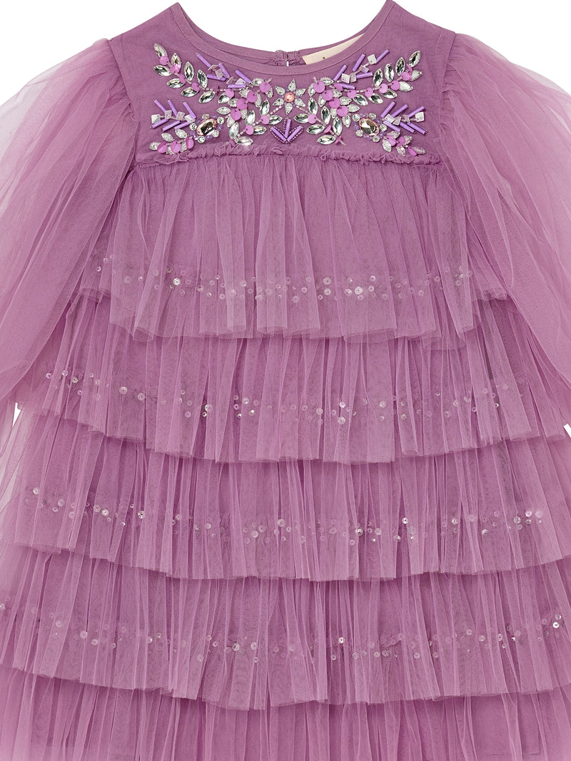 Lady Violet Purple Tulle Dress | Tutu du Monde Mulberry / 14 Years / Shell: (Net Fabric: 100% Knitted Nylon) Lining: (100% Woven Cotton) exclusive of Lady Violet Purple Tulle Dress | Tutu du Monde Mulberry / 14 Years / Shell: (Net Fabric: 100% Knitted Nylon) Lining: (100% Woven Cotton) exclusive of