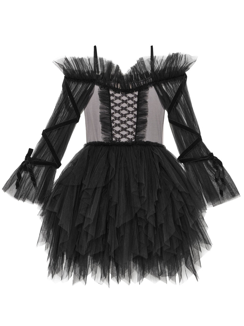 Treat ürself girly lace tutu チュチュ ブラック il_fullxfull