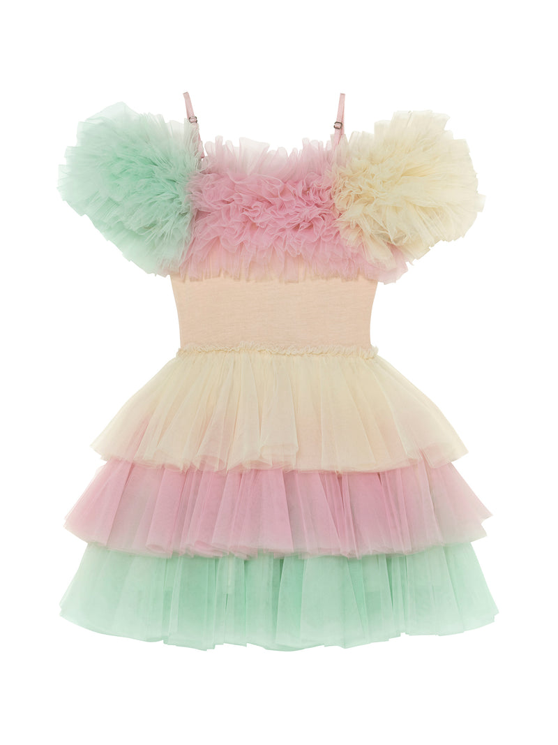 I Scream You Scream Pink Dress | Tutu du Monde Peach Cake Mix / 10-11 Years / Shell: (Knitted Fabric 100% Cotton, Net Fabric 100% Nylon) Lining: ( I Scream You Scream Pink Dress | Tutu du Monde Peach Cake Mix / 10-11 Years / Shell: (Knitted Fabric 100% Cotton, Net Fabric 100% Nylon) Lining: (