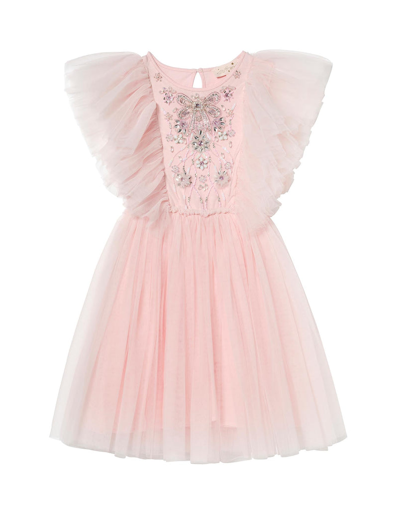 birthday tutu dress Baby girl rainbow tulle dress-first birthday tutu dress-cake smash dress-baby dress with stars-1st birthday outfit-baby gift-rainbow dress