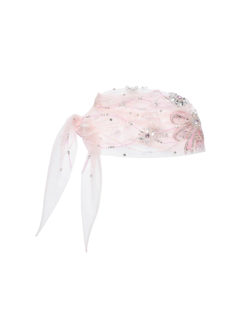 Elegant Pink Headwrap with Floral Accents
 REASONABLE OFFERS ACCEPTED

GEL4 0326 Amazon.com : Landana Headscarves Women main image 2