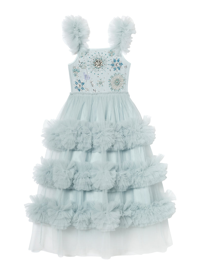 Tutu Du Monde-Girls Blue Diamante Tulle Dress Tutu Du Monde-Girls Blue Diamante Tulle Dress