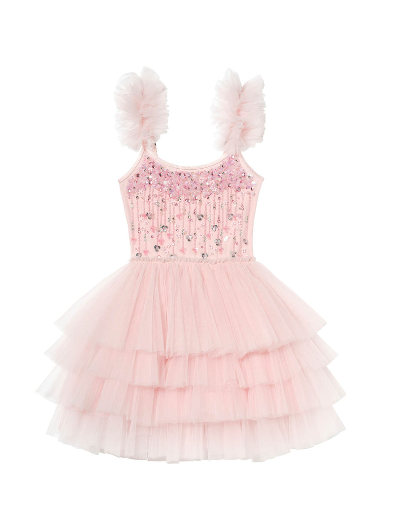Luminara Pink Tutu Dress for Girls Sparkle Party Dress