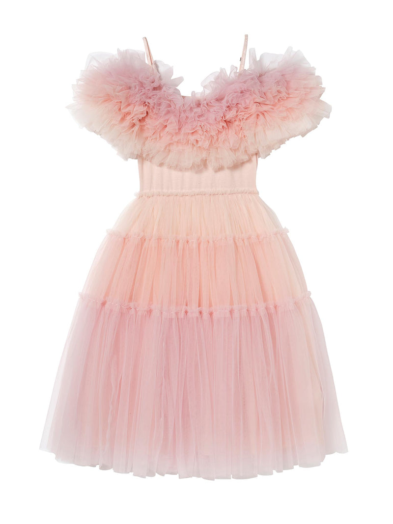 Eos Tulle Dress Pearl Mix / 2-3 Years / Shell: (Net Fabric 100% Nylon) Lining: (Woven Fabric 100% Cotton) exclusive of Decoration