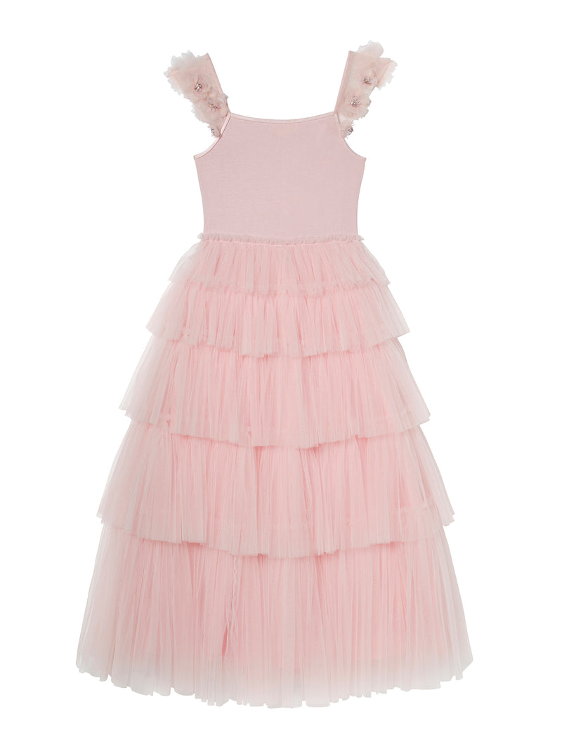 Tutu du Monde-Girls Pink Tiered Tulle Dress Tutu du Monde-Girls Pink Tiered Tulle Dress
