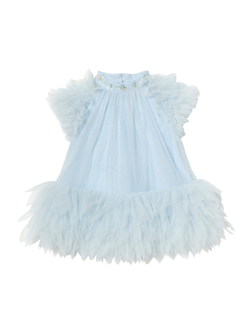 Bébé Dahlia Tulle Dress / 0-3 Months