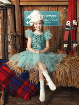 Snowflake Shimmer Tutu Dress