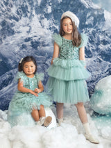 Snowflake Shimmer Tutu Dress