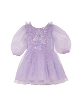 Bébé Violet Velvet Tutu Dress