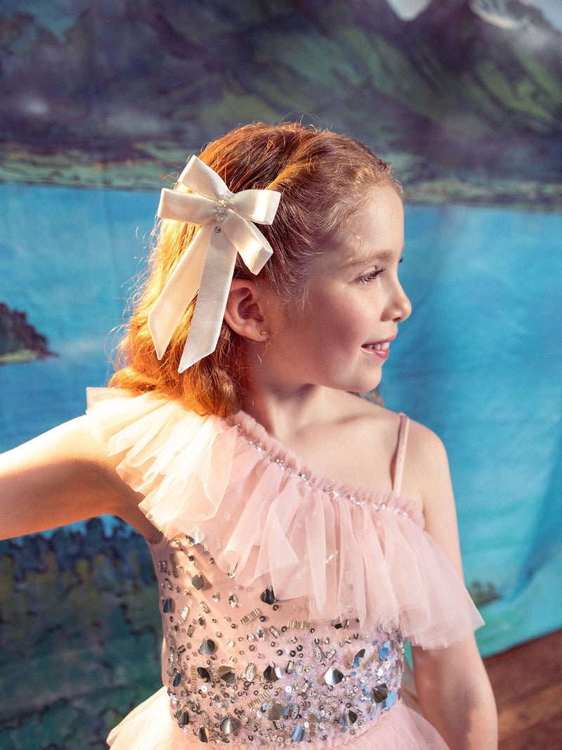 Bow de Star White Bow Hairclip for Girls | Tutu du Monde – Tutu Du