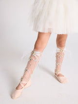 White Swan Leggings