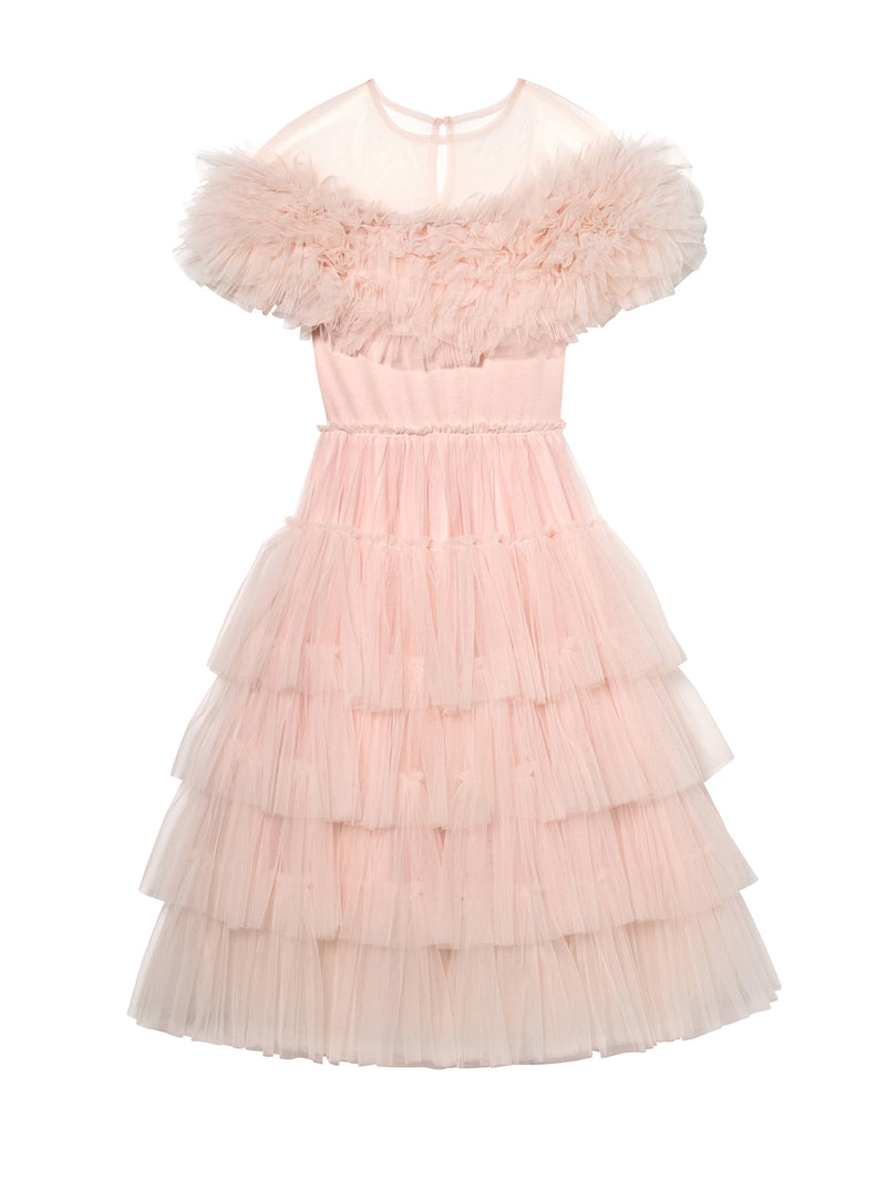 cotton tutu dress Taya Fruit Smocked Baby Tutu Dress + Bloomer (Organic Cotton) Fruity Sorbet / 6-12M