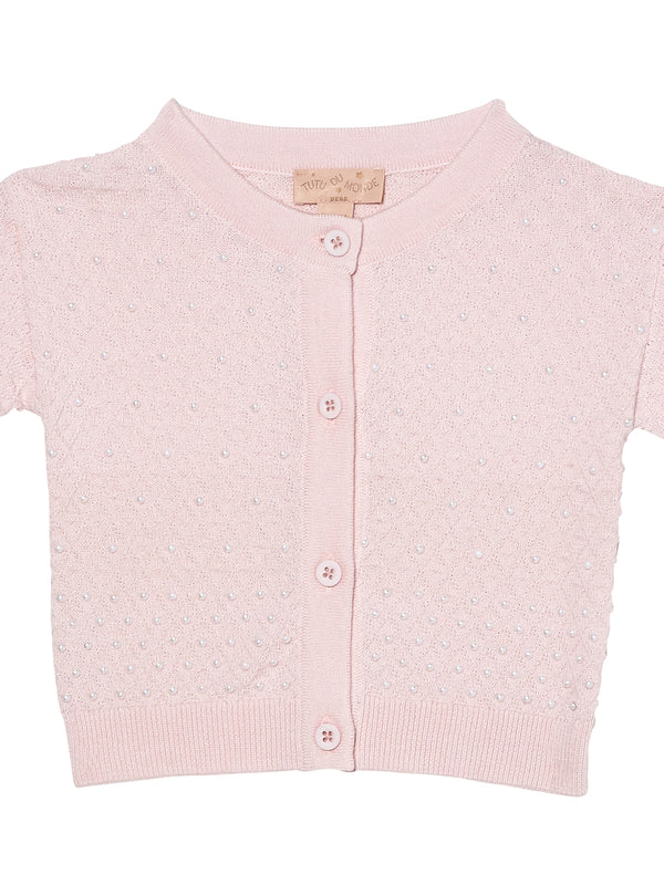 Bébé Pearl Luxe Cardigan