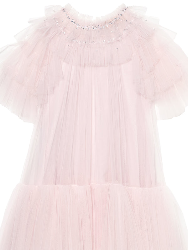 Evergreen Tulle Dress