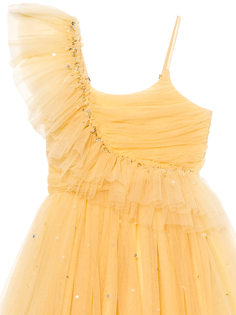 Frottage Tulle Dress