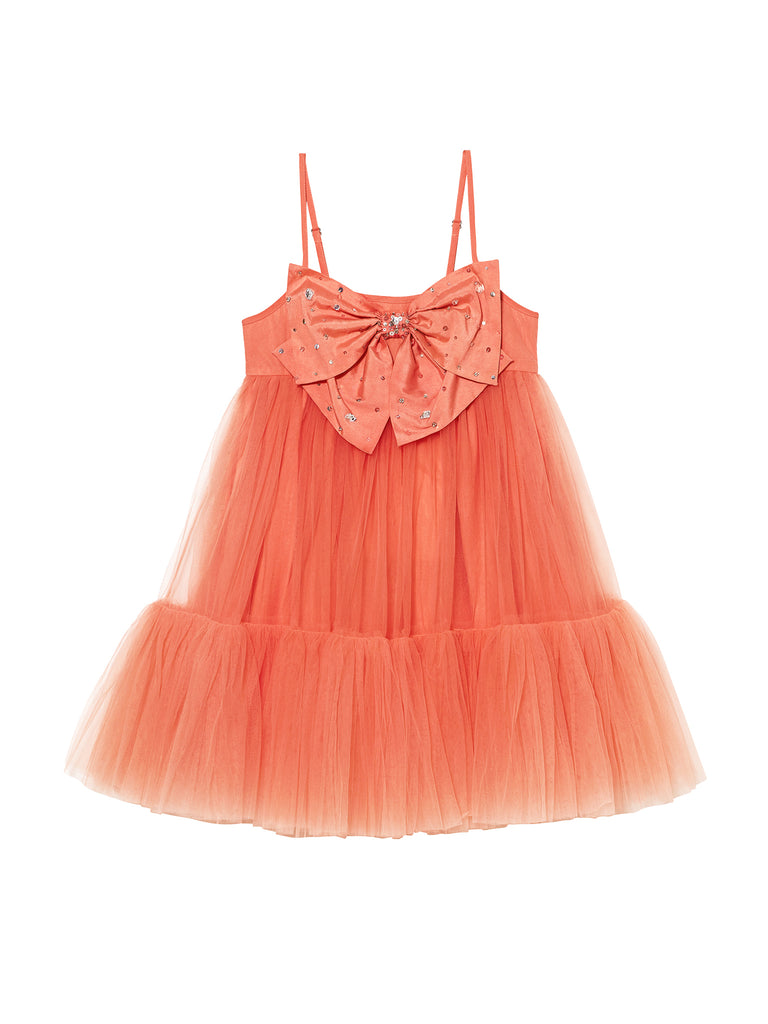 Orange Tulle Dress