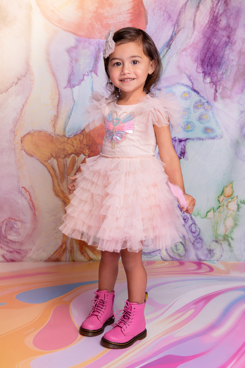 Bébé Kaleidoscope Eyes Tutu Dress