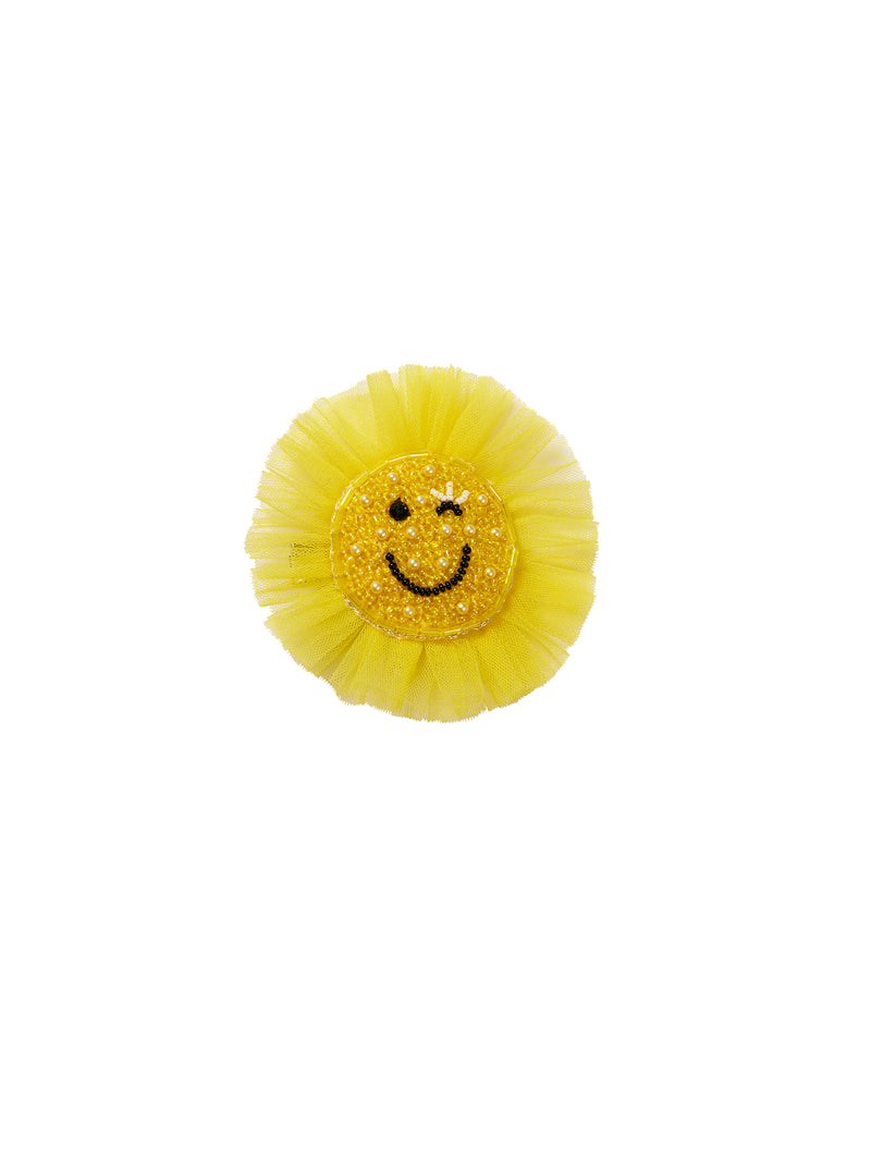 Smiley Hairclip