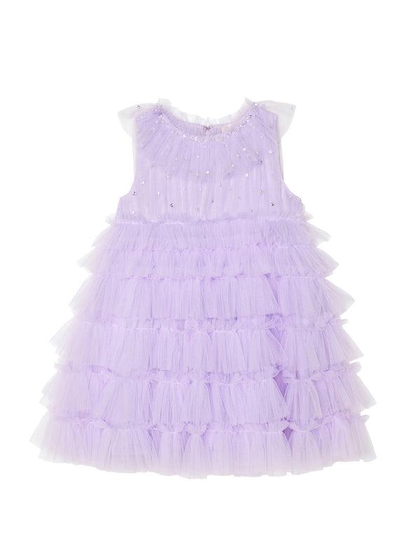 Mural Tulle Dress