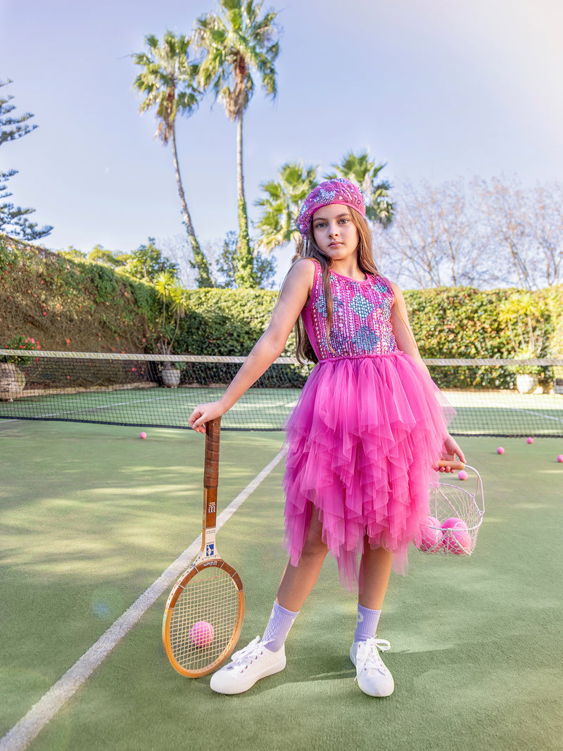 pink dress with holes Rose Key Hole Midi Dress